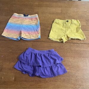 Three pairs of shorts, 18 months